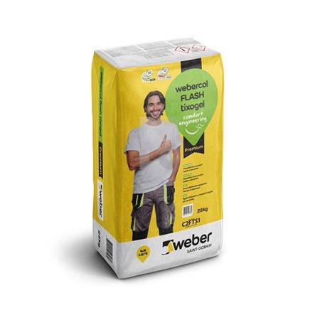 WEBER Flash Tixogel C2FTS1 - brzovezujuće ljepilo