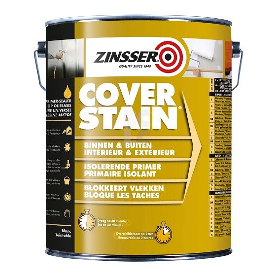 RUSTOLEUM ZINSSER COVERSTAIN BX temeljni premaz i brtvilo na bazi otapala 0,75l