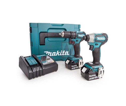 MAKITA aku set DLX2220JX2(DDF483Z+DTD155,2x3Ah,punj,)ljeto18