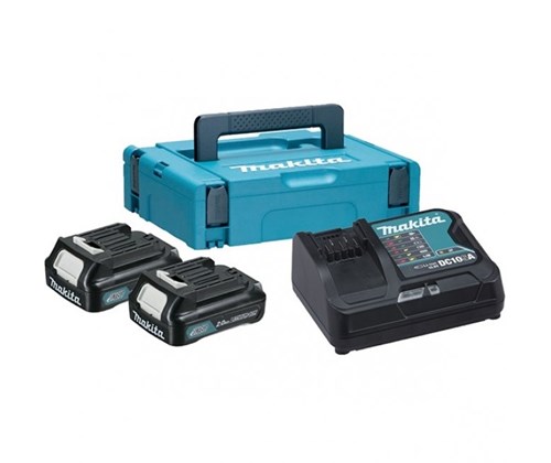 MAKITA aku POWER SET 10,8V (2xakuBL1020B,1xpunj.DC10SA)